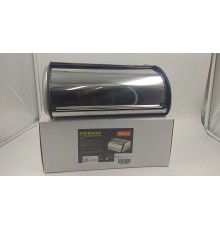 Уценка 24-0750 Хлебница с крышкой нержавеющая сталь Mallony Grano