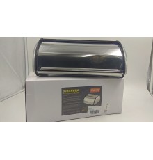 Уценка 24-0910 Хлебница с крышкой нержавеющая сталь Mallony Grano