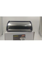 Уценка 24-0947 Хлебница с крышкой нержавеющая сталь Mallony Grano