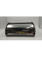 Уценка 24-1050 Хлебница с крышкой нержавеющая сталь Mallony Grano