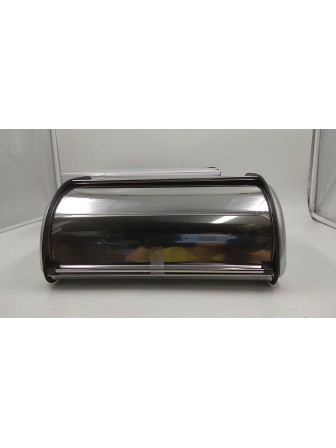 Уценка 24-1050 Хлебница с крышкой нержавеющая сталь Mallony Grano