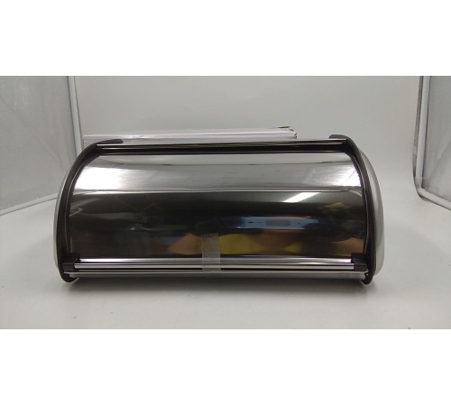 Уценка 24-1050 Хлебница с крышкой нержавеющая сталь Mallony Grano