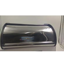 Уценка 24-1163 Хлебница с крышкой нержавеющая сталь Mallony Grano