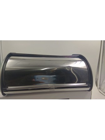 Уценка 24-1163 Хлебница с крышкой нержавеющая сталь Mallony Grano