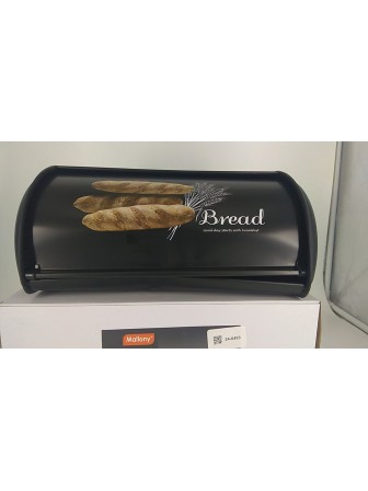 Уценка 24-0483 Хлебница MALLONY "Хлеб" черная