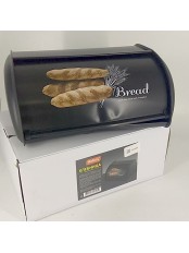 Уценка 24-0483 Хлебница MALLONY "Хлеб" черная