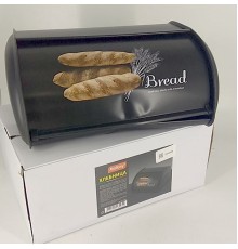 Уценка 24-0483 Хлебница MALLONY "Хлеб" черная