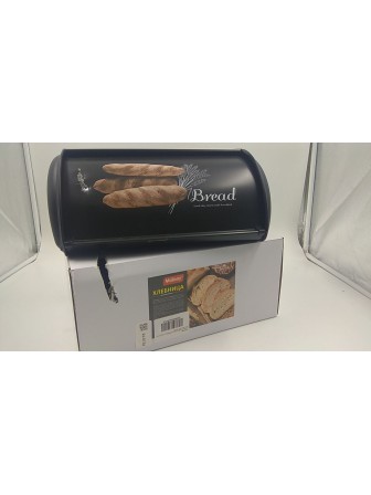 Уценка 24-0754 Хлебница MALLONY "Хлеб" черная