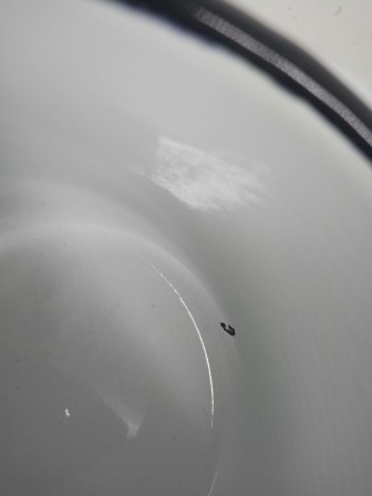 Уценка 25-2059 Кастрюля эмалированная 1,5 л, Стальэмаль 1с15с/1, Розовая гортензия, белоснежный