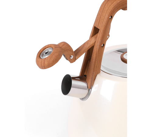 Чайник ZEIDAN Z-4553 Ivory 3 литра со свистком