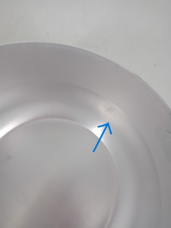 Уценка 25-2098 Кастрюля алюминиевая МТ-117 3 л