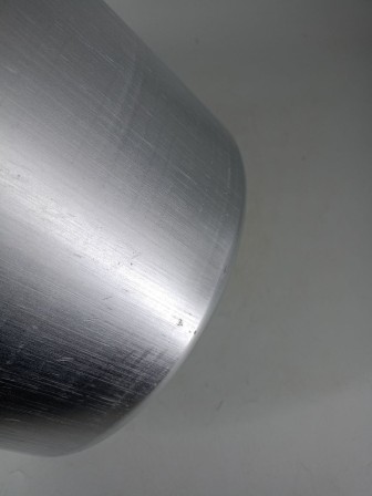 Уценка 25-2363 Бидон алюминиевый фляга 18 л Scovo МТ-060 пищевой прижимная крышка с резиновым уплотнителем, 1 шт