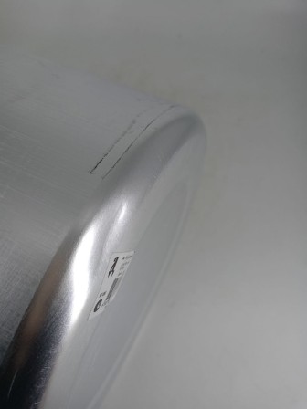 Уценка 25-2363 Бидон алюминиевый фляга 18 л Scovo МТ-060 пищевой прижимная крышка с резиновым уплотнителем, 1 шт