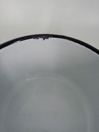 Уценка 25-2382 Набор кастрюль эмалированных (1,5 л, 2,9 л, 4,5 л, 3,5 л) л, Стальэмаль 1с142, Фрутта, белоснежный