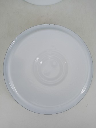 Уценка 25-2382 Набор кастрюль эмалированных (1,5 л, 2,9 л, 4,5 л, 3,5 л) л, Стальэмаль 1с142, Фрутта, белоснежный