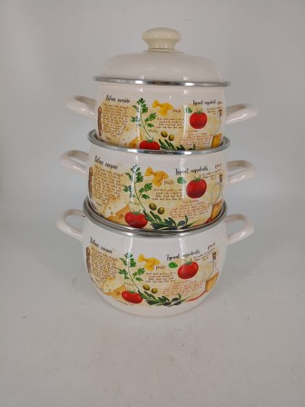 Уценка 26-0191 Набор кастрюль 207 Капрезе С-207АП2/4Жм