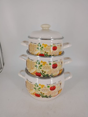 Уценка 26-0191 Набор кастрюль 207 Капрезе С-207АП2/4Жм