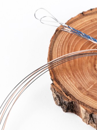 Комплект струн для домры малой Господин Музыкант DM30f синяя 0,30