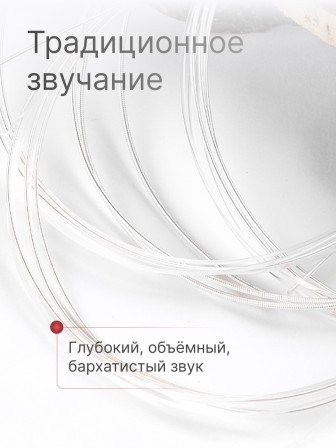 Комплект струн для классической гитары Господин Музыкант N73f