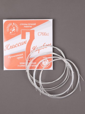 Комплект струн для классической семиструнной гитары Господин Музыкант C766le