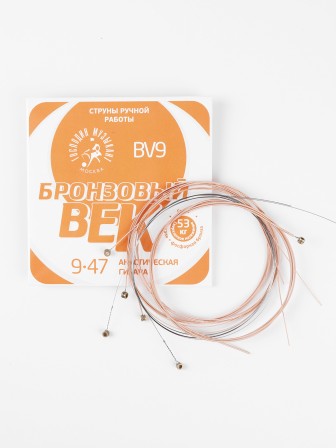 Комплект струн для акустической гитары Господин Музыкант BV9, серия Бронзовый Век 