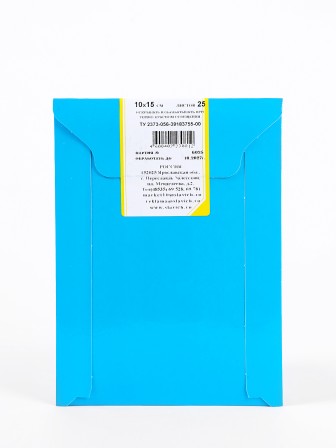 Бумага фотографическая Славич Унибром 160 БП тонкая гладкая глянцевая нормальная 10х15, 25 листов