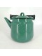 Уценка 26-0606 Чайник эмалированный  3,5 л, Стальэмаль 2с26, без рисунка изумрудный, с зерном