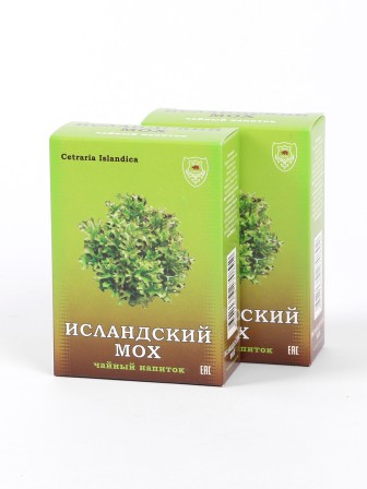 Чайный напиток Фитосила Исландский мох, 25 г * 2 коробочки