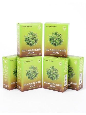Чайный напиток Фитосила Исландский мох, 25 г * 6 коробочек
