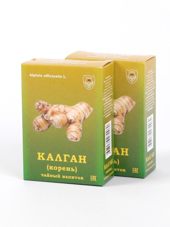 Чайный напиток Фитосила Калган (корень), 50 г * 2 коробочки