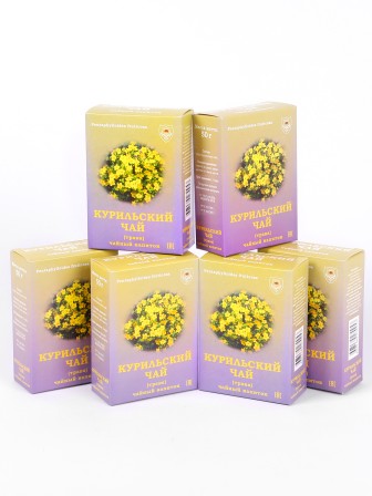 Чайный напиток Фитосила Курильский чай (трава), 50 г * 6 коробочек