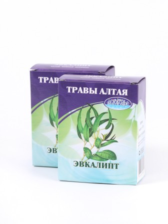 Напиток травяной для заваривания Травы Алтая Эвкалипт, 50 г * 2 коробочки