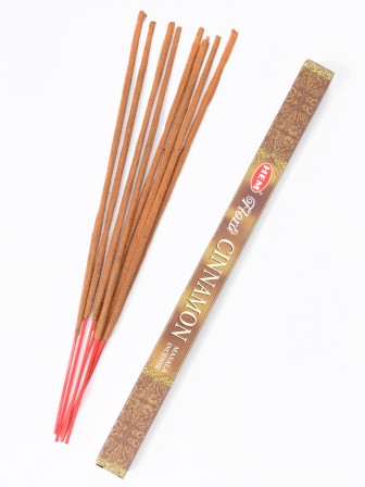 Благовония HEM Масала (Masala) четырехгранники Cinnamon Корица, 3 упаковки по 8 палочек