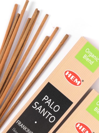 Благовония HEM Масала (Masala) прямоугольник Palo Santo – Frankincense Пало Санто — Ладан, 3 упаковки по 15 грамм