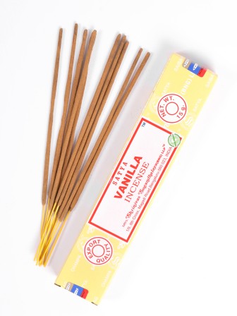 Благовония SATYA прямоугольник Vanilla Ваниль, 15 грамм