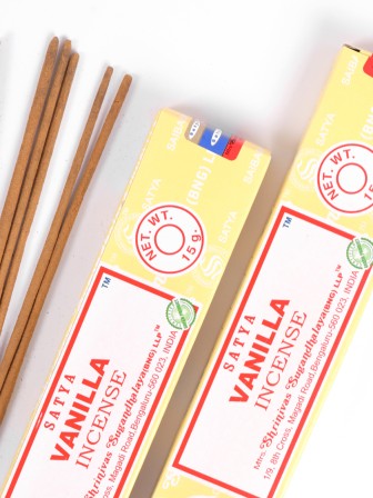 Благовония SATYA прямоугольник Vanilla Ваниль, 15 грамм