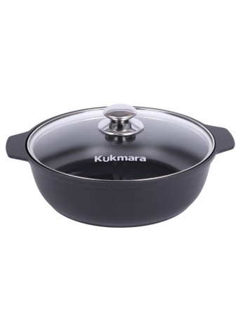 Кастрюля-жаровня Kukmara Традиция ж34а, 3 л, антипригарное покрытие