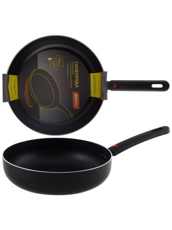 Сковорода Mallony "ALTO MAL-DH-28", 28 см, антипригарное покрытие, съемная ручка, индукционное дно