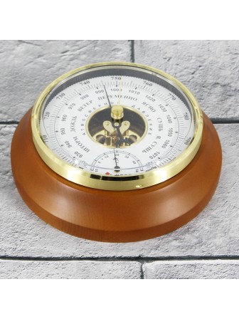 Барометр Утес БТК-СН-17 белый с открытым механизмом