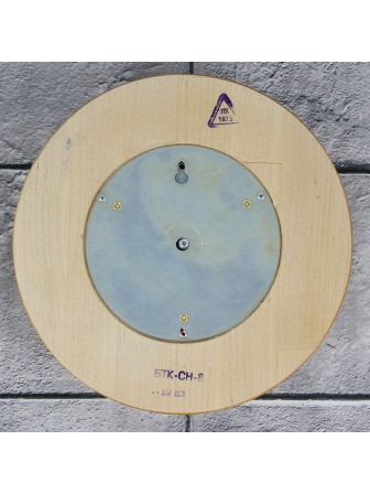 Барометр Утес БТК-СН8 белый с открытой шкалой (корпус-дерево, 210/160 мм)