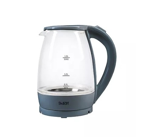 Чайник Elbet EK 1,8-01G 1,8л серый