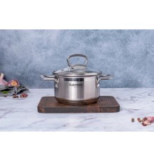 Кастрюля Kukmara Orion ORN-CA1014G, 1 л, нержавеющая сталь