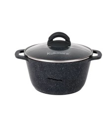 Кастрюля Kukmara Granit кгч25а, 2,5 л, антипригарное покрытие