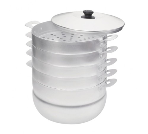 Мантоварка 180640 6л, 4 сетки алюм, цв.упаковка