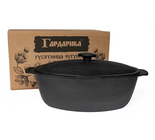 Гусятница чугунная ГАРДАРИКА 1208-3 8л