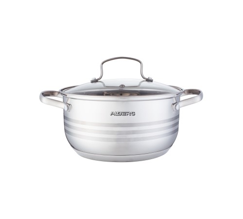 Кастрюля с крышкой ALBERG AL-2131 Bonne Line, 4 л ,, комбинир