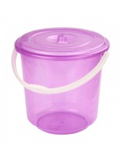 Ведро 10л М1213 Хозяюшка с крышкой Альтернатива