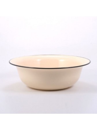 Таз 16л без деколи 3026/Км Кремовый