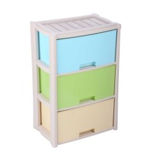 Комод М7837 Колорит, 3 секции, цветной Альтернатива