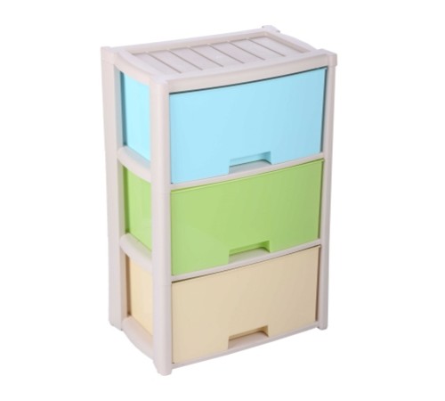 Комод М7837 Колорит, 3 секции, цветной Альтернатива